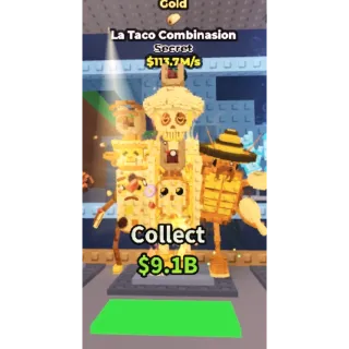 113.7m/s Gold La Taco Combinasion
