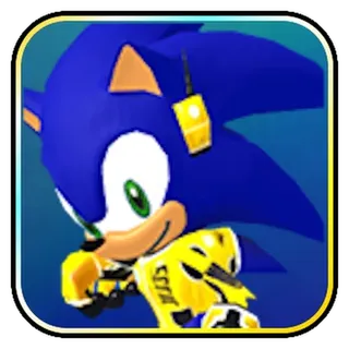 Limited Gold Racesuit Sonic - Sonic Speed Simulator