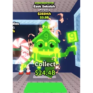 255m/s Radioactive Esok Sekolah