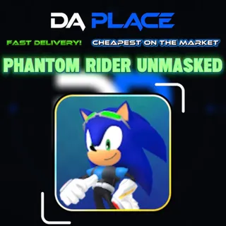 Phantom Rider Unmasked - Sonic Speed Simulator