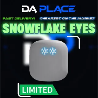 Snowflake Eyes - Roblox Limiteds