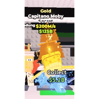 200m/s Gold Capitano Moby