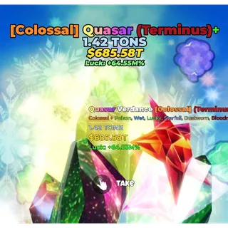 +300M% Luck Mine a Mountain 64.8m Luck Crystal 