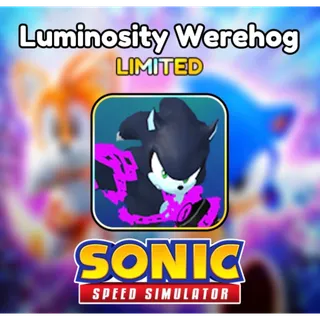 Luminosity Werehog - Sonic Speed Simulator
