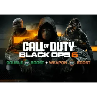 Call of Duty Black Ops 6 - Double XP + Weapon XP 5 hours