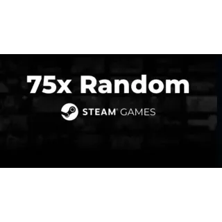 75x Random Steam Games Global Steam