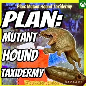 Plan | Mutant Hound Taxidermy - Game Items - Gameflip