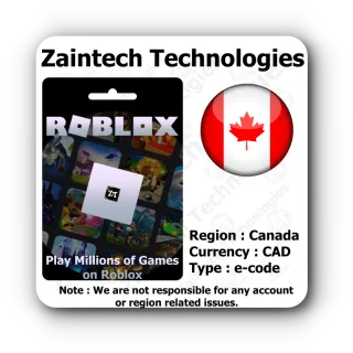 C$40 Roblox Canada (CAN) - ( 𝓘𝓷𝓼𝓽𝓪𝓷𝓽 𝓓𝓮𝓵𝓲𝓿𝓮𝓻𝔂)