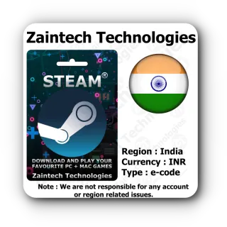 ₹250 Steam India (INR) - ( 𝓘𝓷𝓼𝓽𝓪𝓷𝓽 𝓓𝓮𝓵𝓲𝓿𝓮𝓻𝔂)
