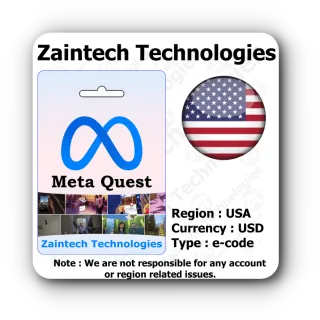 $15 Meta Quest Gift Card US Region - (Delivery in 24 Hours)