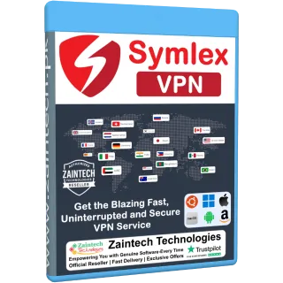 Symlex VPN - 1 Device 1 Month - Authorized Reseller