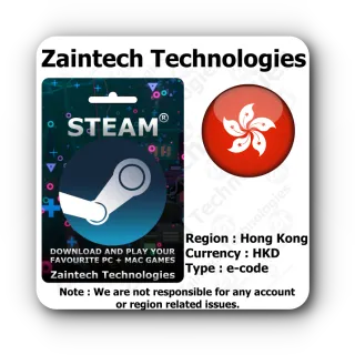 HKD 50 Steam Hong Kong (HKG) - ( 𝓘𝓷𝓼𝓽𝓪𝓷𝓽 𝓓𝓮𝓵𝓲𝓿𝓮𝓻𝔂)