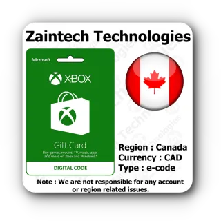 C$15 Xbox Canada (CAN) - ( 𝓘𝓷𝓼𝓽𝓪𝓷𝓽 𝓓𝓮𝓵𝓲𝓿𝓮𝓻𝔂)