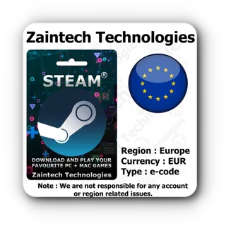 €5 Steam Wallet Gift Card - EUR 5 - Europe - ( 𝓘𝓷𝓼𝓽𝓪𝓷𝓽 𝓓𝓮𝓵𝓲𝓿𝓮𝓻𝔂)