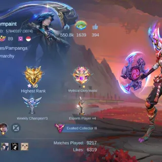 Mobile Legends Premium Account