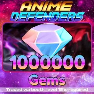1M GEMS Anime Defenders [ LIMITED TIME ]