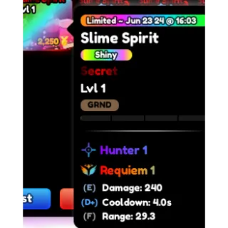 Shiny Slime Spirit / Shiny Rimuru