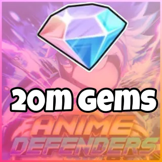 20M Gems | Anime Defenders [ LIMTED OFFER ]
