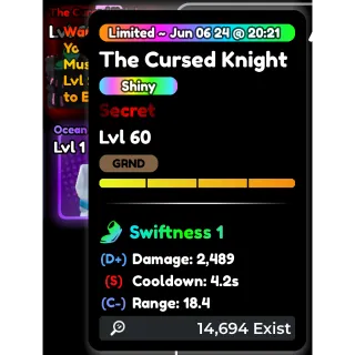 Shiny The Curse Knight/Igris Unevo