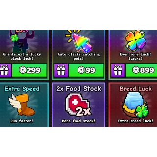 Catch and Tame all Gamepasses