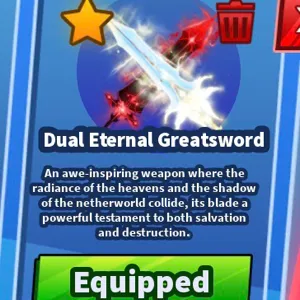 Dual Eternal Greatsword