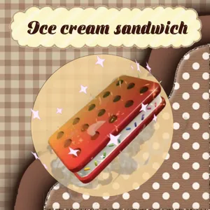 Ice cream sandwich board