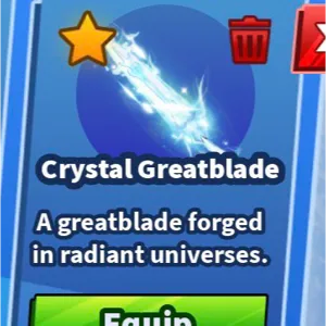 crystal greatblade
