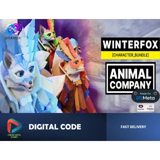 ❄️ Animal Company - Winterfox Bundle DLC - OFFICIAL Meta Quest Code + 10K Coins! 🦊
