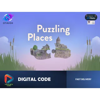 🧩 PUZZLING PLACES - Official Meta Quest Code - Relaxing 3D Jigsaw Puzzles! ✨