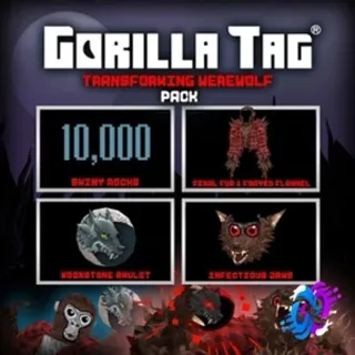 Gorilla Tag: Transforming Werewolf Pack – Meta Quest