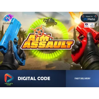 🔫 AIM ASSAULT VR - OFFICIAL Meta Quest Code - Classic Arcade Rail Shooter! 💥