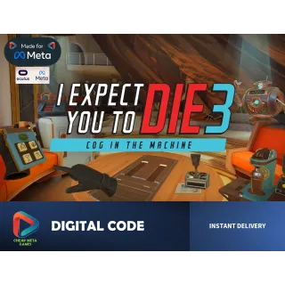 🕵️ I Expect You To Die 3 VR - Official Meta Quest Code - Agent Destiny! 💥
