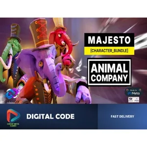 🐘 ANIMAL COMPANY - Majesto Character Bundle - Official Meta Quest Code - Rare Elephant Skin! 🎪