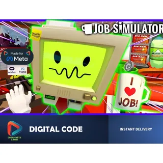 🤖 Job Simulator VR - Official Meta Quest Code - Work Fun in VR! 🍕