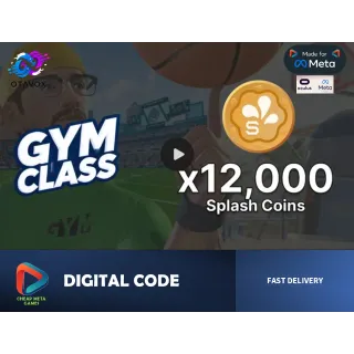 🏀 GYM CLASS - 12,000 Splash Coins - Official Meta Quest Code 💎