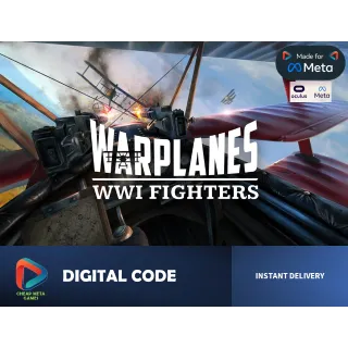 ✈️ Warplanes: WW1 Fighters VR - Official Meta Quest Code - Dogfight Above! 💥