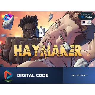 HAYMAKER VR - Official Meta Quest Code - The Ultimate Bare-Knuckle Brawler!