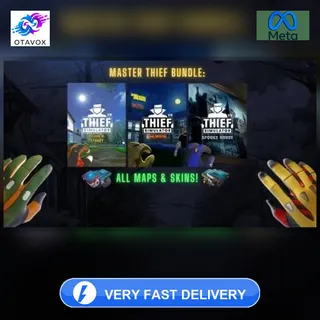 🎮 💰MASTER THIEF BUNDLE: ALL MAPS & SKINS! - META QUEST - OFFICIAL DIGITAL ACT...