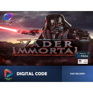 💥 VADER IMMORTAL TRILOGY - OFFICIAL Meta Quest Code - Face Darth Vader & Wield a Lightsaber! 🌟