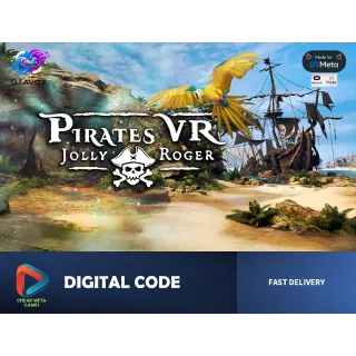 🏴‍☠️ Pirates VR: Jolly Roger - Official Meta Quest Code - Epic Swashbuckling Adventure! 🦜