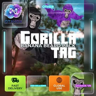 GORILLA TAG: BANANA BEARD PACK - Official Code