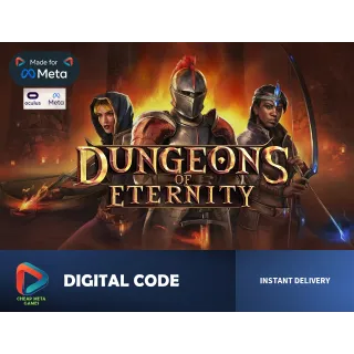 ⚔️ Dungeons Of Eternity VR - Official Meta Quest Code - Co-op Dungeon Crawler! 🌌