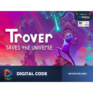 👽 Trover Saves the Universe VR - Official Meta Quest Code - Hilarious Adventure! 😂