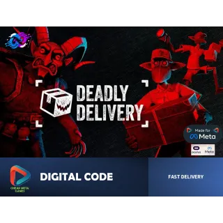 📦 DEADLY DELIVERY VR - OFFICIAL Meta Quest Code - Co-op Horror Survival (Like Lethal Company!) 👹