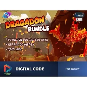 🐉 UG VR - Dragadon Bundle - Official Meta Quest Code - Dragadon Egg + 7500 Nugs! 💎