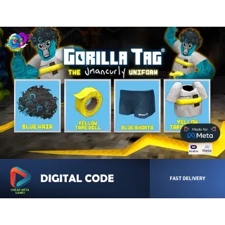 🗣️ Gorilla Tag - The Jmancurly Uniform DLC - OFFICIAL Meta Quest Code 🐵