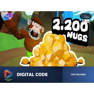 UG VR - 2,200 Nugs (Gold Currency) - OFFICIAL Meta Quest Code - Instant Power!