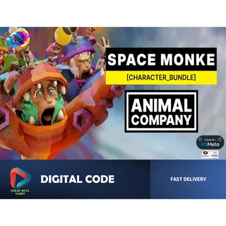 🚀 ANIMAL COMPANY - Space Monke Bundle - Official Meta Quest Code - Exclusive Gear! 🌌