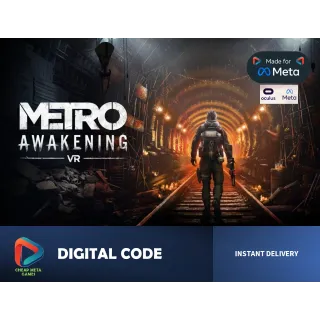 ☢️ Metro Awakening VR - Official Meta Quest Code - Survive the Apocalypse! 🔦