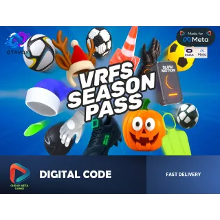 ⚽ VRFS Season Pass - OFFICIAL Meta Quest Code - Unlock All Seasonal Rewards! 🏆